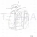JCB Part No.# 331/36330, LEXAN TOP SCREEN(TIM-113178) - JCB Spare Parts