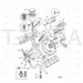 JCB Part No.# 15/904101, MASTER CYLINDER 1.25 DIA. - JCB Spare Parts