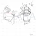 JCB Part No.# 320/07142, CLIP -  PIPE 8/9mm dia(KANBAN) - JCB Spare Parts