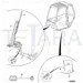 JCB Part No.# 714/20300, (W) (P) WIPER BLADE.1 PIECE - JCB Spare Parts