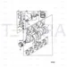 JCB Part No.# 02/192084, WASHER-THRUST STD - JCB Spare Parts