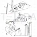 JCB Part No.# 714/40147, SS.P.N333/C1590 (W) (P) WIPER MOTOR (use - JCB Spare Parts