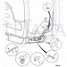 JCB Part No.# 714/40290, ARM : LOWER WIPER - JCB Spare Parts