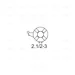 DIE HEAD SET 2.1/2" - 3" WITHOUT DIES FOR ROSCAMATIC 80-3 - EGA Master