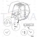 JCB Part No.# 926/08605, MOUNTING STRIP - JCB Spare Parts