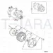 JCB Part No.# 997/13200, CLUTCH COIL ASSEMB - JCB Spare Parts