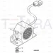 JCB Part No.# KHR0738, SCREW M6x20 PAN HD POZI - JCB Spare Parts