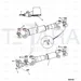 JCB Part No.# 914/60337,  BI DRIVE SHAFT REAR - JCB Spare Parts