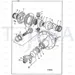 JCB Part No.# 907/09000, BEARING -TAPER ROLLER - JCB Spare Parts