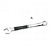 COMBINATION WRENCH 1.3/4" MIRROR POLISHED CHROME PLATING ANTIDROP ACO - EGA Master