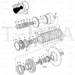 JCB Part No.# 828/00232, O RING (200 144 4470 ) - JCB Spare Parts