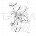 JCB Part No.# 1305/3220Z, BOLT 3/8"UNFx2.3/4 HT - JCB Spare Parts