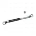 DOUBLE OFFSET RING WRENCH 22 - 24 MM AEROSPATIAL CHROME PLATING ANTIDROP ACO - EGA Master