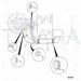 JCB Part No.# 627/10355,  3/4 BSP ST-ST HOSE 520 LG - JCB Spare Parts