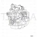 JCB Part No.# 320/40106, "GA TC S2 GEN-SET 74kW 12V 11.5""" - JCB Spare Parts