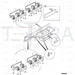 JCB Part No.# 701/60001, PANEL SWITCH - JCB Spare Parts