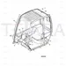 JCB Part No.# 721/10493, HARNESS REAR CAB - JCB Spare Parts