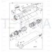 JCB Part No.# 991/00137, Kit-seal 120 x 65 - JCB Spare Parts