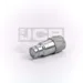JCB Part No.# 45/920050, COUPLING QR MALE 10 -8SAE - JCB Spare Parts