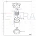 JCB Part No.# 02/971542, Element Oil - JCB Spare Parts