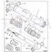 JCB Part No.# 594/14052, Cap End Assembly - JCB Spare Parts