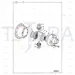 JCB Part No.# 448/36300, Differential Assembly - JCB Spare Parts