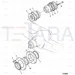 JCB Part No.# 808/00423, TRUNNION BRG - JCB Spare Parts