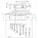 JCB Part No.# 821/00414, FASTENER - JCB Spare Parts