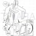 JCB Part No.# 335/13227, WA - FRONT SCREEN FRAME - JCB Spare Parts