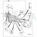 JCB Part No.# 1370/0901Z, NUT M24 STD PLAIN - JCB Spare Parts
