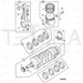 JCB Part No.# 02/634021, THRUST WASHER - JCB Spare Parts