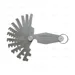 THREAD PITCH GAUGE 12 BLADES 2-20 MM ANTIDROP ACO - EGA Master
