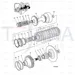 JCB Part No.# 460/35609, DRIVE FLANGE HS 1510 - JCB Spare Parts