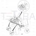 JCB Part No.# 612/47000, HOSE 3/8 1100MM - JCB Spare Parts