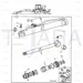 JCB Part No.# 590/22600, PISTON ROD - JCB Spare Parts
