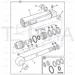 JCB Part No.# 808/00335, ROD BEARING - JCB Spare Parts
