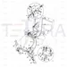 JCB Part No.# 816/50002, JUNCTION PIPE ASSY - JCB Spare Parts