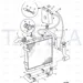 JCB Part No.# 834/00666, BOTTOM RADIATOR HOSE - JCB Spare Parts