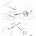 JCB Part No.# 716/30169, Fuse 60Amp midival - JCB Spare Parts