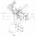 JCB Part No.# JG0RV243, BASIC LINK WITH BUSHES 200/220 - JCB Spare Parts