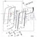 JCB Part No.# 827/80310, REAR WINDSCREEN GLASS - JCB Spare Parts