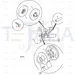 JCB Part No.# 331/34159, VIBRATION DAMPER. - JCB Spare Parts