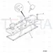 JCB Part No.# 02/940073, Gasket - JCB Spare Parts