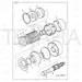 JCB Part No.# 2203/1104, INT CIRCLIP 120mm[1300 12 - JCB Spare Parts