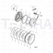 JCB Part No.# 813/50014, BRAKE SEAL - JCB Spare Parts