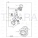JCB Part No.# 458/M3119, PIN - TRUNNION - JCB Spare Parts