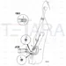 JCB Part No.# 613/36014, HOSE 1/2BSP 1605mm - JCB Spare Parts
