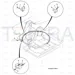 JCB Part No.# KRB0697, PIPE ASSY - JCB Spare Parts