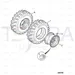 JCB Part No.# 42/922700, Tyre 12 x 16.5, 10ply Solideal(R260-F/R) - JCB Spare Parts
