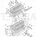 JCB Part No.# 02/801008, Bolt cylinder head - JCB Spare Parts